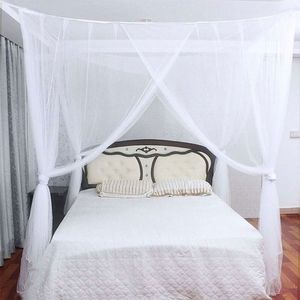 Mosquito NET Mosquito Canopy 4Corner Post Student Canopy Tamanho da cama 190 x 210 x 240cm Y5GB 230214