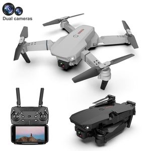 Drones E88Pro RC Drone 4K Professinal With 1080P Wide Angle HD Camera Foldable Helicopter WIFI FPV Height Hold Gift Toy 230214