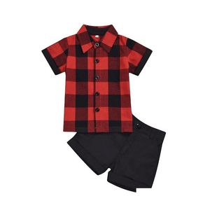 Clothing Sets Children Summer For Baby Boy Short Clothes Kids Costume Boyssummer Shirt Play Sleeve Shortsclothing Drop Delivery Mater Dhlwa