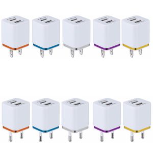 Fast Adaptive Wall Charger 5V 2A USB Power Adapter For iPhone 13 14 Pro Plus Cell Phone Chargers
