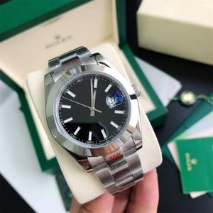 AAA 여성 남성용 시계 41mm36mm31mm 블루 시계 부드러운 남자 자동 시계 기계식 사파이어 Sapphire Montre De Luxe Watch Oyster Watch Band Lovers