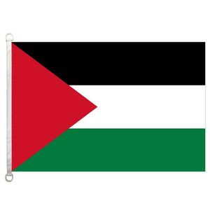 Palestine Flag Banner 3X5FT-90x150cm 100% Polyester 110gsm Warp Knitted Fabric Outdoor Flag188a