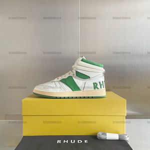 Rhude Rhude Low Designer Rhudes Shoe Shoe Shoes High Basketball Shoes Platfor