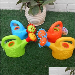 Baby Bath Toys Cute Cartoon Home Garden Watering Can Spray Bottle Sprinkler Kids Beach Toy 1418 B3 Drop Delivery Gifts Learning Educa Dhjvq