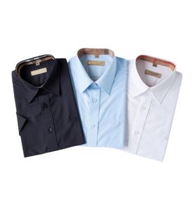 Nya Spring Men casual skjortor Fashion Hyls Printed Button-up Formal Business Polka Dot Floral Men Dress Shirt#276