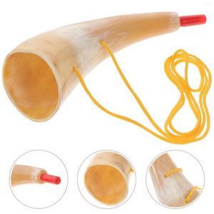 Mugs Horn Trumpet Viking Toy Party Kids Blowouts jublande instrumentspel Prop Noisemaker Toys Dricks Natural Children Noise