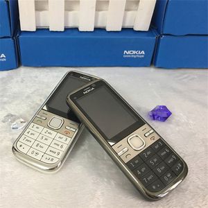 Telefones celulares reformados originais Nokia C5-00 WCDMA 3G Phone para estudante de celular desbloqueado