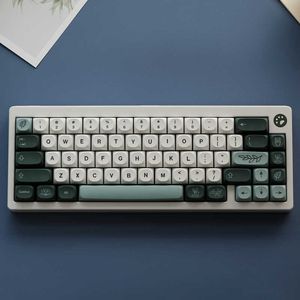 Keyboard 140 Keys GMK Botanical Keycaps MA Profil PBT Dye Sublimation Mechaniczna klawiatura dla przełącznika MX z 1,75U 2U Shift T230215