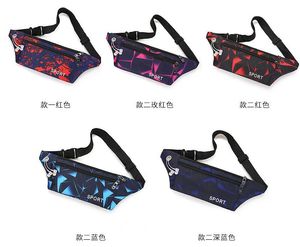 Running Bag Sports Waist Belt Packs Gym Fitness Phone pouch Waist Bag Warterproof Breathable Adjustable Size For Camping Hiking