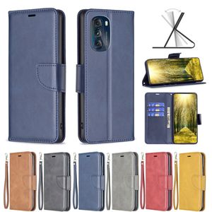 Custodie a portafoglio in pelle a grana di pecora retrò per Samsung A04E A34 A54 5G Moto G13 4G G73 E13 4G G 5G 2023 Gioca a slot per carte di credito ID Custodia Flip Cover Custodia per libro da uomo con cinturino