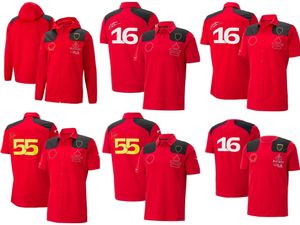 Camisetas masculinas F1 Racing com capuz Trench Coat Summer Team Camisa polo de manga curta.As camisas são personalizadas com o mesmo estilo 2z7x Xuq7