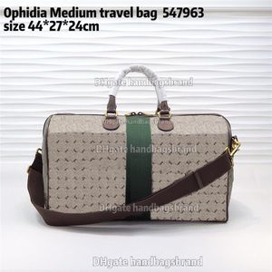 Высококачественные новые мужчины Duffle Bag Women Travel Bags Travel Suard Men Men Кожаные сумочки большие сумки с поперечным телом сумки 44 см2680