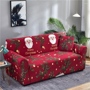 Chair Covers Creative Multi Use Elastic 3 Seater Christmas Sofa Cover For Living Room Washable Couch Stretch L Towel Slipcover