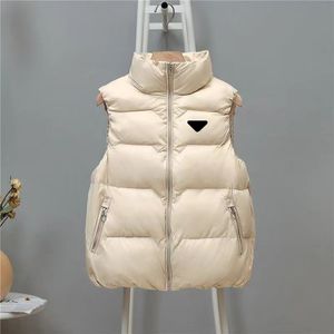 여성 조끼 푹신한 재킷 슬립 벨스 여자 재킷 디자이너 코트 매트 슬림 아웃웨어 코트 프라드 다운 재킷 s-2xl