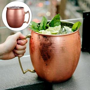 Mugs 5L Giant Hammered Moskva Mule Mug 304 Rostfritt stål Mega Ice Bucket Water Glass Drinkware Anniversary Party Supplies