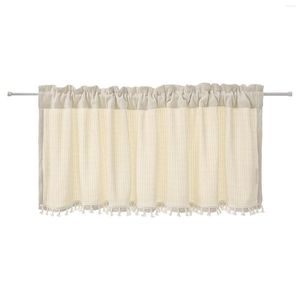 Curtain Window Valance Covering Shade Privacy Drapes Treatment For Kitchen Farmhouse Girls Room Bathroom Decoration