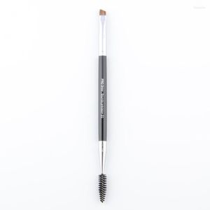 Makeup Brushes 1 Piece Pro Brow #20 Dual-ended Eyebrow Eye Lashes Roller Make Up Brush Wood Handle