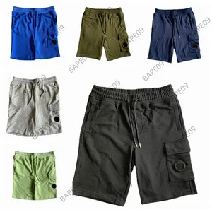 Shorts masculinos shorts verdes casuais calças de banho verão praia moda calças com bolsos de algodão hip pop joggers