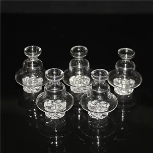 hookahs New Luminous Glass Bubble Carb Cap Heady Smoking Accessories For Beveled Edge Quartz Banger Nails Dab Rigs water pipe