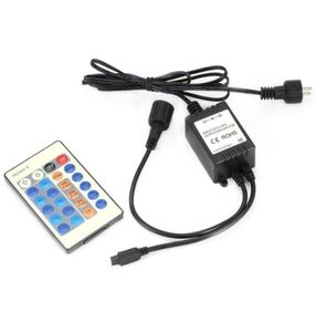Annat belysningssystem 24 Key Waterproof RF IR Remote Control W Power Adapter LED Lights Controller Dimmer för strip2280361