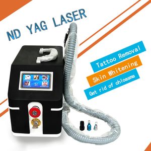 Professionell picosekund lasertatueringsmaskin Lång puls Q-Swithch Eyebrow Washing Device med flera språk för alternativ