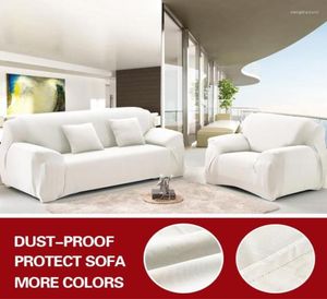 Stol täcker vit soffa täcker bomullselastisk för vardagsrum allinclusive slipcover soffhandduk fåtölj kärleksat 1pc6748792