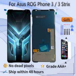 6.59 Inch Original Amoled LCD Display for Asus ROG Phone 3 ZS661KS Screen Replacement for ASUS_I003D, ZS661KS, I003DD, I003D