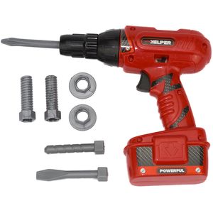 ツールワークショップツールToys Electric Drill BOシミュレーションドライバーキッズパワー修理ツールキット子供のふりをするプレイセットギフトおもちゃ230216