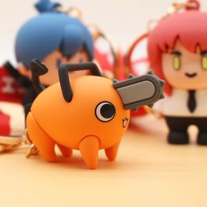 new anime Chainsaw Man key chain toy Demon Action figure keyring Christmas gift Halloween Masquerade Costume Party Props 6style