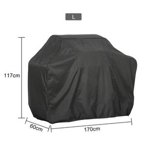 Tools & Accessories BBQ Cover Outdoor Dust Waterproof Weber Heavy Duty Grill Rain Protective Barbecue Round Bb