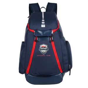 Rucksack Unisex, großes Fassungsvermögen, multifunktionale Outdoor-Reisetasche, Team USA Elite Basketball-Tasche, Ganzes235O