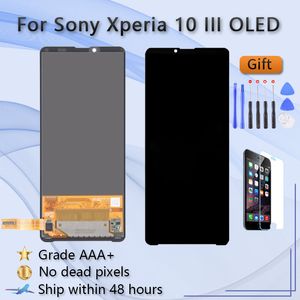 For Sony Xperia 10 III LCD SO-52B, SOG04, XQ-BT52, A102SO LCD Display Screen Digitizer Assembly For Sony X10 III