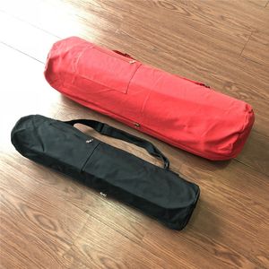 Bag arrangör Big Capacity Yoga Mat Gym Ryggsäck Canvas axelfodral Portable Carry Fitness utan 230216