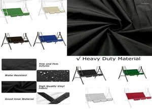 Camp Furniture Swing Chair Cover Outdoor Garden Waterdichte stofdichte beveiligingsstoel voor schommels Courtyard3951154