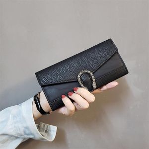 Designer high-end handbags wallets long PU ladies wallet multi-card slots ladies bags 6 colors to choose from factory sh239K