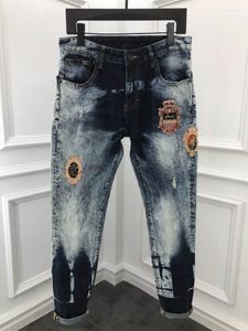 Men's Jeans WZ0870 Fashion 2023 Runway Luxury European Design Party Style Men's Clothing