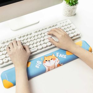 Mouse Pads Wrist Rests EXCO Gaming Keyboard Wrist Rest Pad Gamer 104 Keys Keyboard Mouse Wrist Rest Support Pad Set Ergonomic Wrist Cushion Support Mat T230215