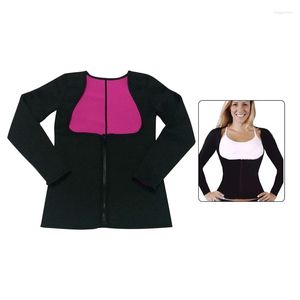 Women's Shapers Women Waist Trainer Vest Sauna For Long Sleeves Sport Fitness Gym Workout Tank Top