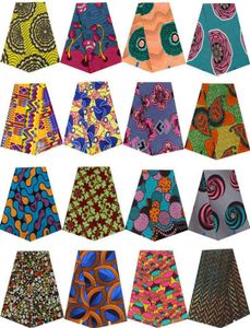 100 bawełniana Afryka nadruki batik tkanina Patchwork Nigeria Real Wax Hand Sewing Tissu do imprezowej sukienki rzemieślniczej DIY 2108173465