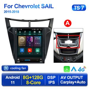 Android 11 Araba DVD Radyo Video Sail Aveo için Multimedya Oyuncu 2015-2019 Carplay Autoradio GPS Navigasyon 2din Bt