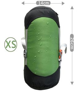 Sovsäckar torr väska kompressionssaker säck camping vattentät nylon förvaring vandring justerbar grön tvättstuga 5450484