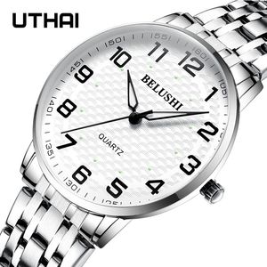 Armbandsur Uthai H10 Men Watch For Women Lover Watches Waterproof Quartz Luxury Watches Male Ladies Girls Lady Watch Clock 230215