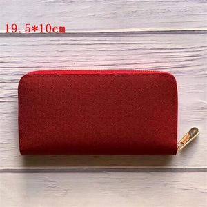 Ideal 2022 New L Bag Billfold High Quality Plaid Pattern Women Wallet Men Purpe