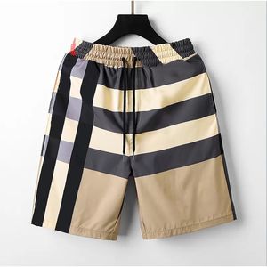 Męskie damskie designerskie letnie szorty plażowe Bawełniana modna kratka z nadrukiem Spodnie ze sznurkiem Relaxed Homme Casual Streetwear Spodnie dresowe Rozmiar azjatycki M-3XL
