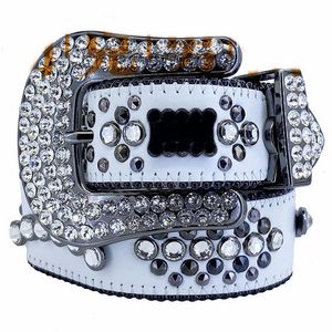 Cintura di design donna strass ceinture homme jeans di lusso accessori fibbia in metallo lunghi jeans moda regolabili vintage classico bling cinture in pelle Bb per uomo