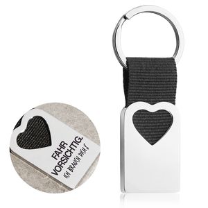 Personalisierter gewebter Schlüsselanhänger aus Edelstahl, Gepäckdekoration, Schlüsselanhänger, Metall, DIY-Schlüsselanhänger