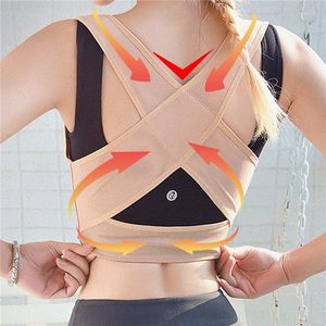 Kvinnors shapers hållning korrigerare Kvinnor Back Hunchback Relief Humpback Correction Brace Chest Bh Support for Woman