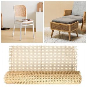 Decorative Flowers 1 Roll Stylish Burr Free Easy To Cut Artificial-Rattan Webbing Woven Open Mesh Cane Accessories