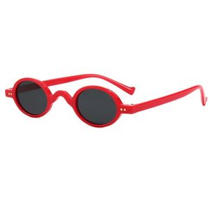 2023 Großhandel Designer Runde Sonnenbrille Original Brillen Outdoor Shades PC Rahmen Mode Klassische Dame Spiegel für Frauen Männer Fahren