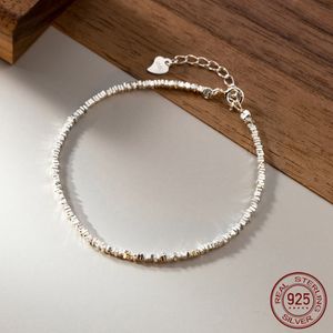 Charm Bracelets La Monada 153cm Simple Irregular For Women Silver 925 Sterling Jewelry Fine 925 Womens Bracelet 230215